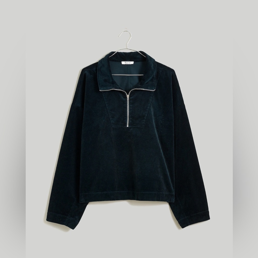 NWT-Madewell Halfzip Pullover Size XS